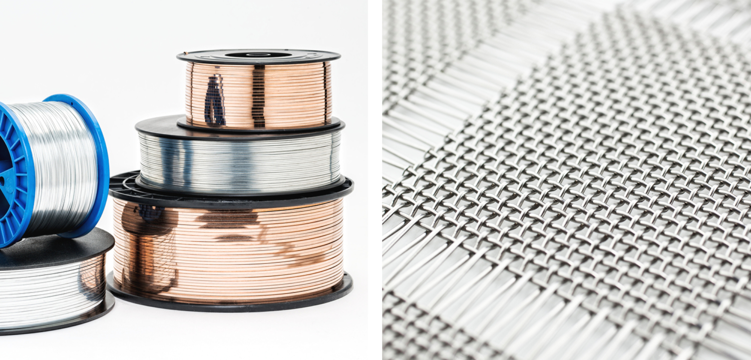 Wire, woven and welded mesh, metal cloth Dorstener Drahtwerke